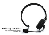 Bluetooth Headset with Boom Mic